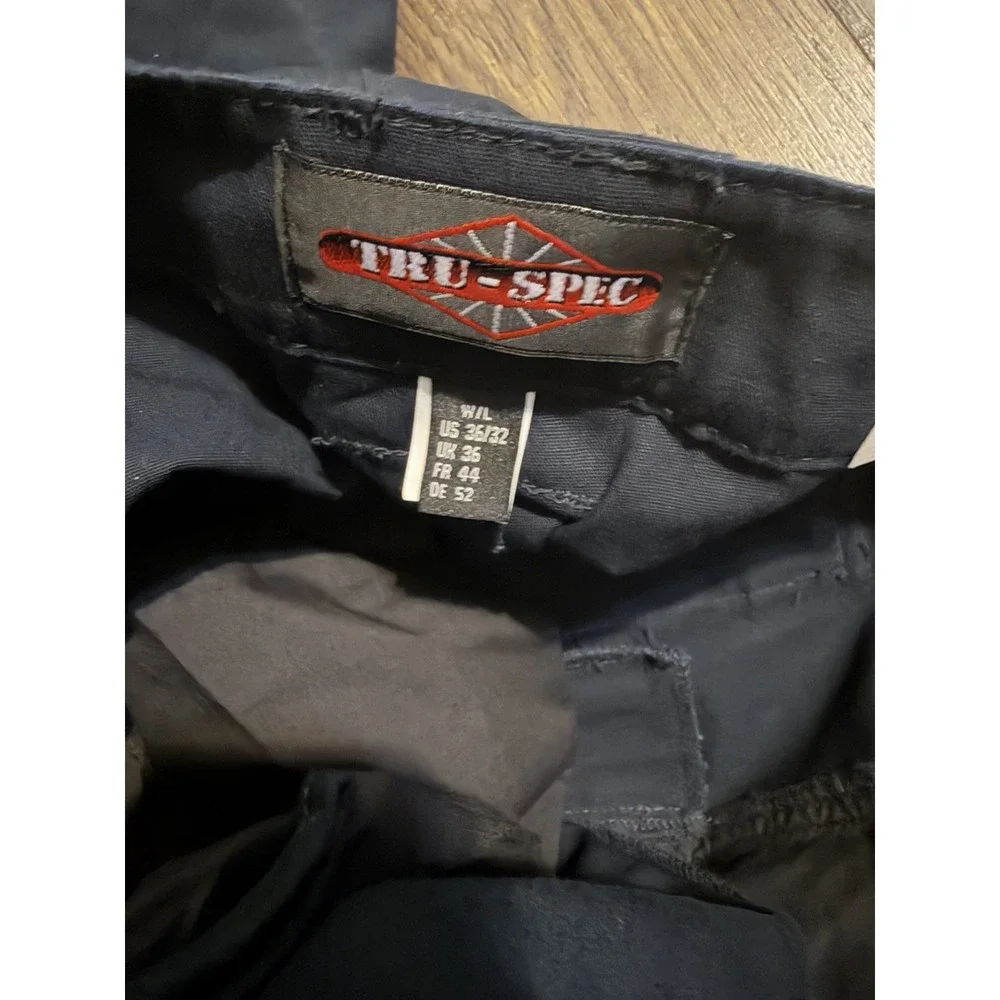 Tru-Spec 24-7 Series Classic Tactical Pants Dark Navy Uniform Pants NWT 36x32
